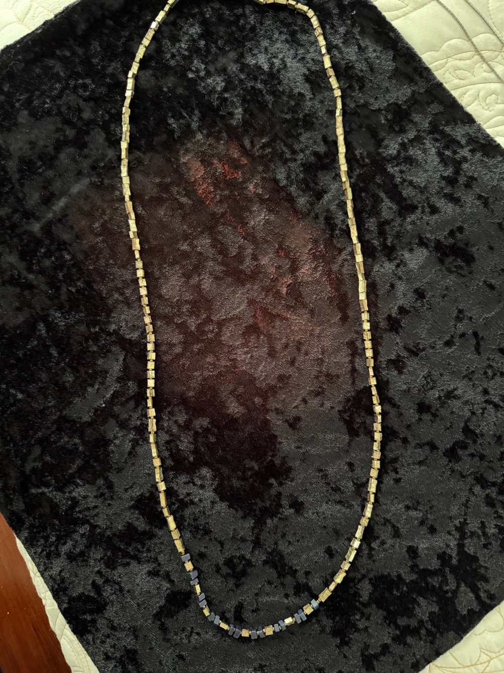 Gold-Tone Box Chain Necklace - Women’s Jewelry
